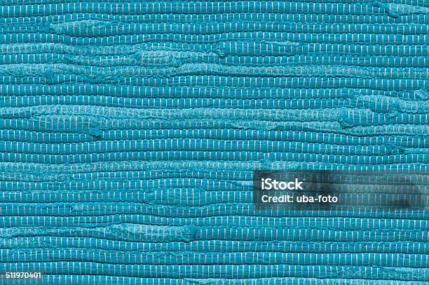 Blue Textile Background Stock Photo - Download Image Now - Abstract, Blue, Carpet - Decor