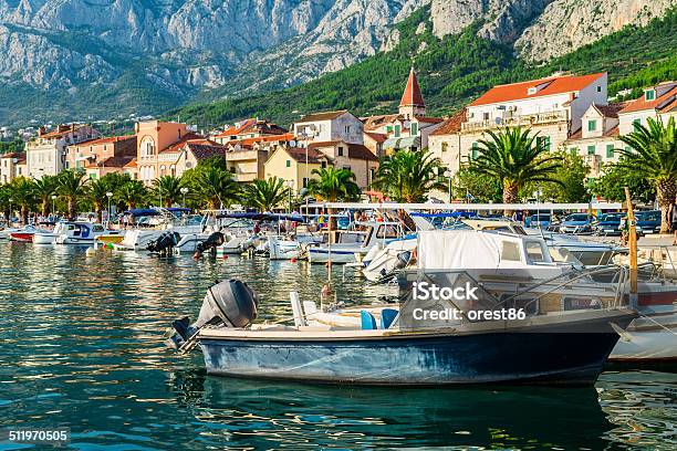 Croatian Harbor Stock Photo - Download Image Now - Adriatic Sea, Architecture, Backgrounds