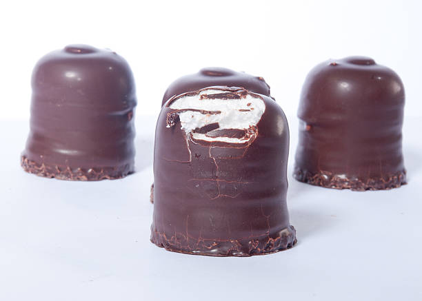 istock Group of finest chocolate marshmallows 511972713