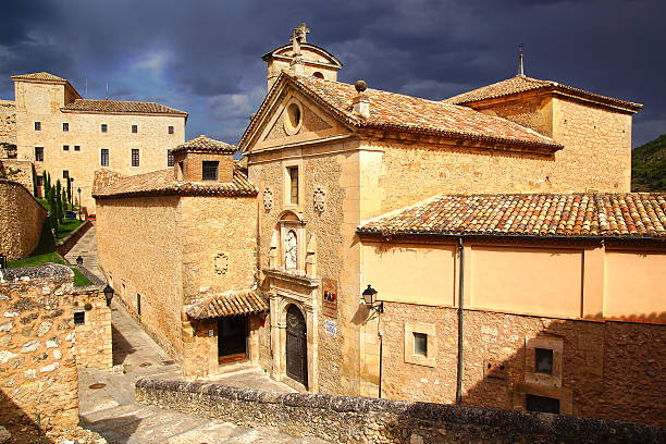 istock The ancient Church during a thunderstorm. 511975241