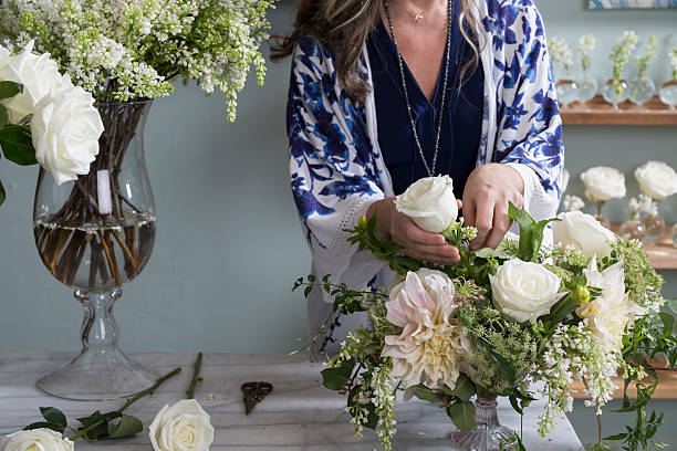 istock Florist Working in Her Shop 511986160