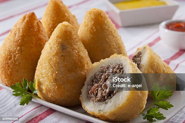 Kiev Cutlet Stock Photo - Download Image Now - Appetizer, Backgrounds, Baked