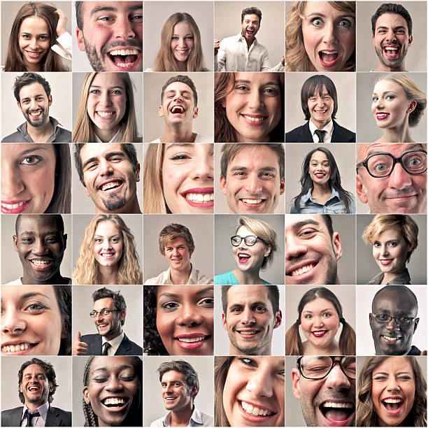 o sorriso da pessoas - portrait human face men overweight imagens e fotografias de stock