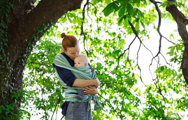 istock Baby and mother on nature 511995498