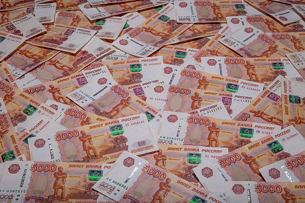 istock Pile of 5000 ruble bills 511996834