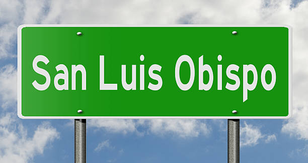 istock Highway sign for San Luis Obispo 511997886
