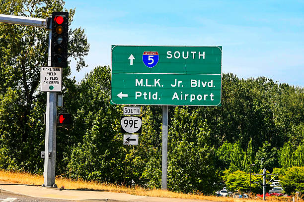 istock Interstate signs in Portland Oregon 511999854