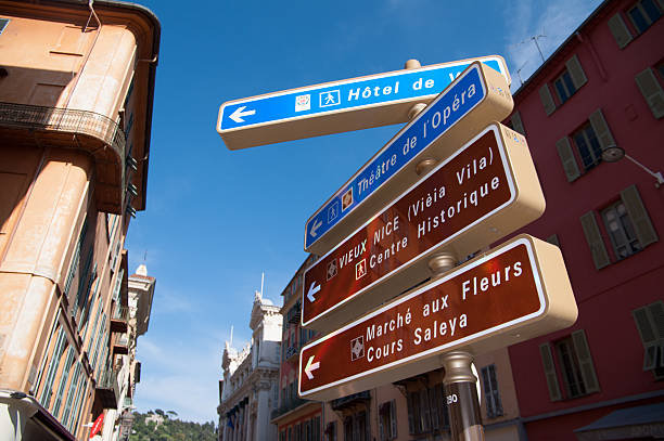 istock Nice street sign, France 512000496