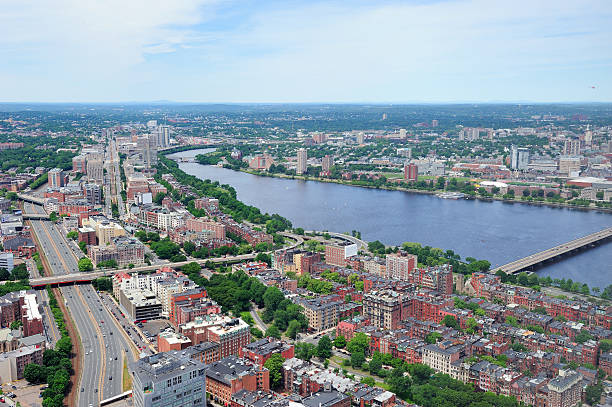 istock Boston City aerial view 512003370