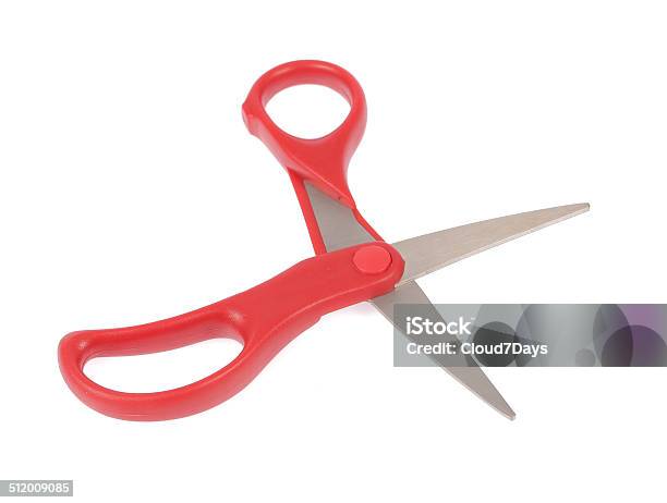 Red Childrens Safety Scissors Stock Photo - Download Image Now - Safety  Scissors, Cut Out, Education - iStock