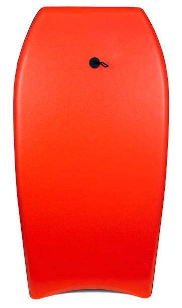 Boogie Board Boogie or body board. Red. White background. Vertical. body board stock pictures, royalty-free photos & images