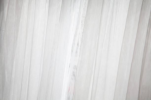istock Morning lights with lace curtain 512011061