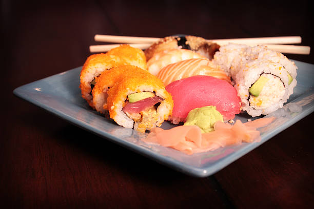 sushi deluxe - josh_thompson zdjęcia i obrazy z banku zdjęć
