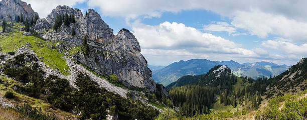 Landschaft mit Rocky mountain panorama-pure nature – Foto