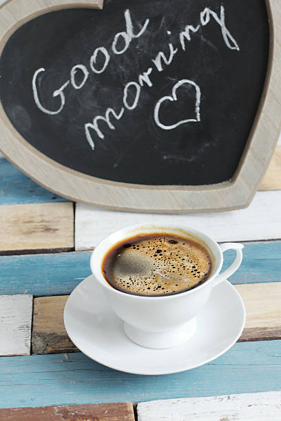 istock coffee served in a white cup on wooden table 512014663