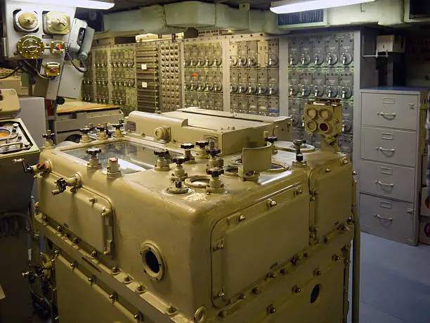 Photo of Old mechanical analog computer