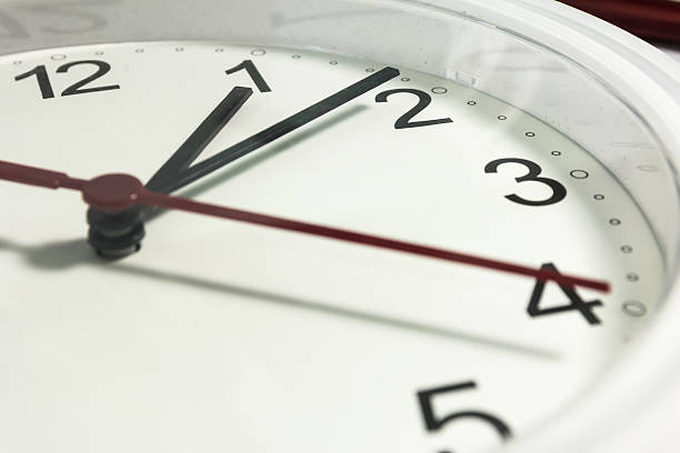 istock Closeup of hands on clock face.sensitive focus 512032470