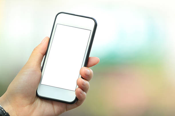 istock woman hands with smart phone in modern city 512032804