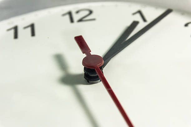 istock Closeup of hands on clock face.sensitive focus 512033118