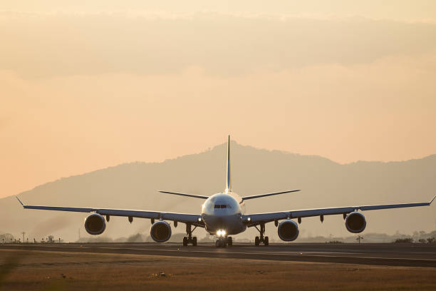 istock Plane in airport runway 512035826