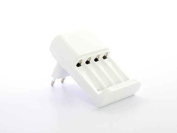 istock Battery Charger / Battery Charger Isolated on White 512036600