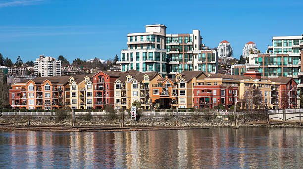 New Westminster Downtown. stock photo