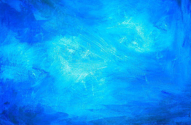 Abstract blue acrylic background Abstract acrylic background. My own work. acrylic painting stock illustrations