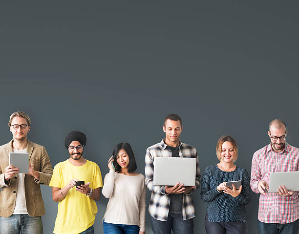 istock Group of People Connection Digital Device Concept 512040458