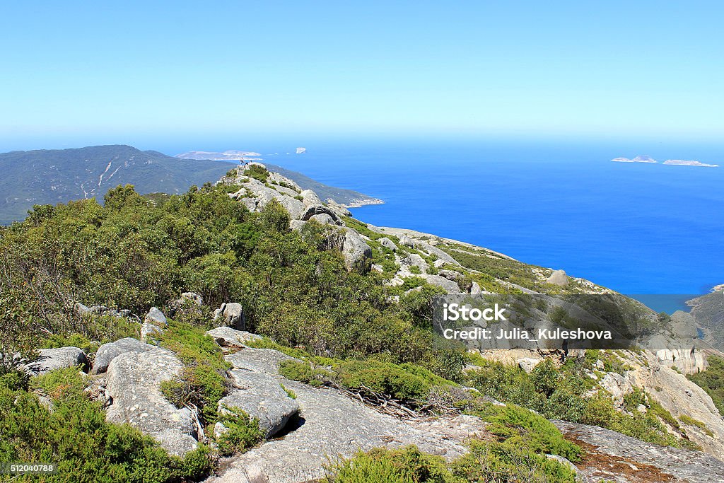 Lookout at Mount Oberon Wilsons Promontory, Victoria, Australia Australia Stock Photo