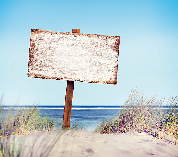 istock Wooden Sign Directional Guidepost Information Concept 512041530