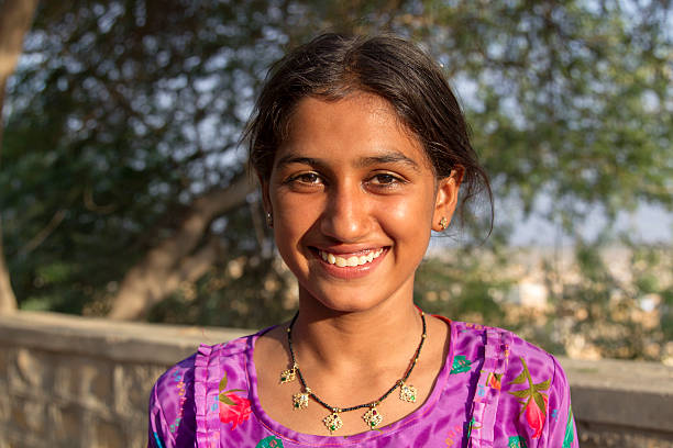 istock Young Indian cheerful girl 512042361