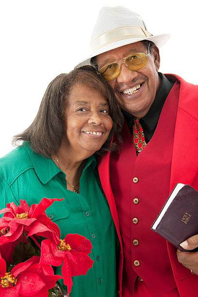 istock Senior Couple at Christmas 512042431