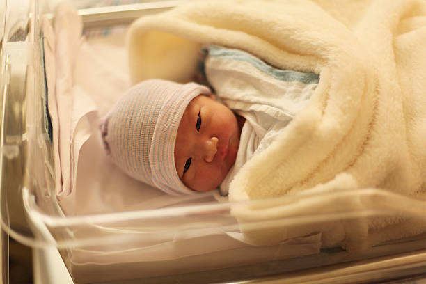 istock Calm Newborn Baby 512044353