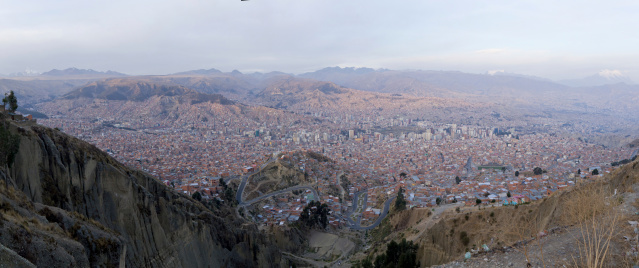 La Paz - capital of Bolivia.