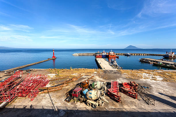 istock harbor in Manado City, Indonesia 512047312