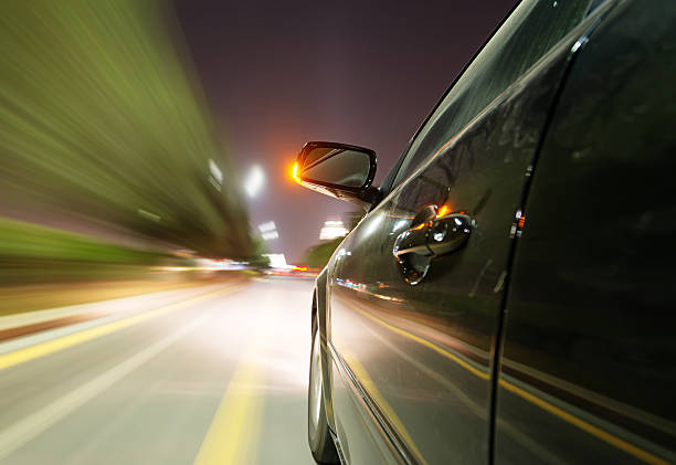 istock car on the road with motion blur background 512047877