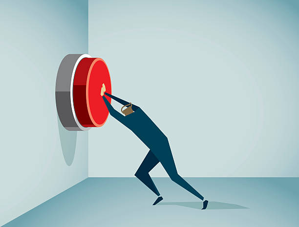 Man Pushing Button 1,700+ Guy Pressing Button Stock Illustrations, Royalty-Free Vector ...
