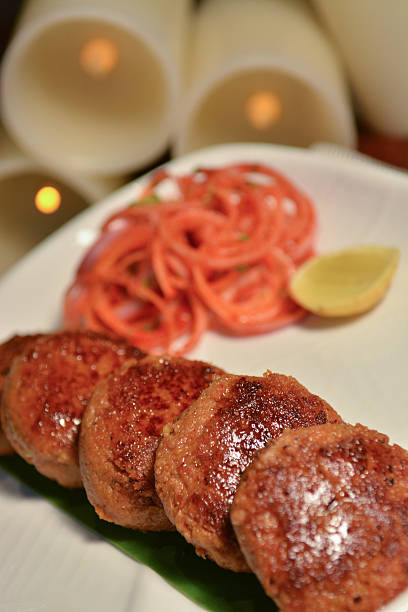 Shaami kabab stock photo
