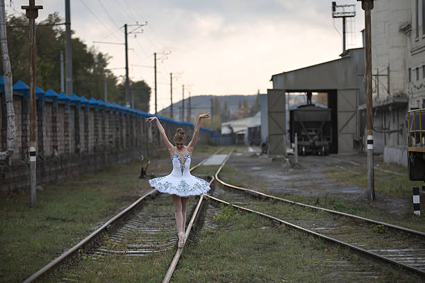 istock Ballerina on rails 512056296