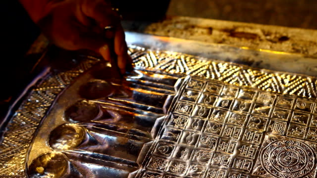 Silver handicrafts , Thailand