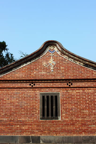 istock chinese door and wall 512060948