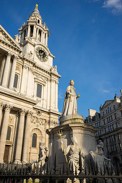 istock Millennium bridge and St. Paul's cathedral, London England, UK 512062177