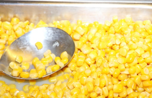 corn Bowl with spoon for sale at the restaurant