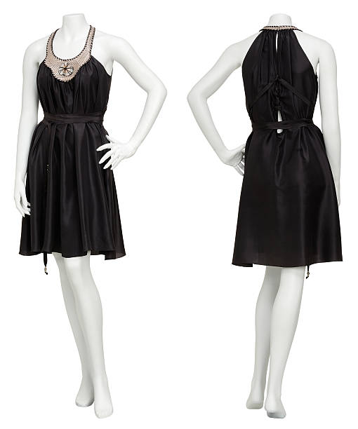 istock Female black dress on mannequin 512083389