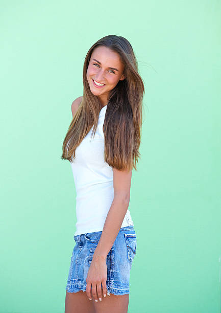istock Profile portrait of a young woman smiling 512083721
