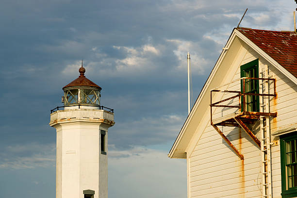 istock Point Wilson Lighthouse Puget Sound Fort Worden 512083975