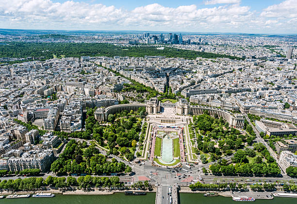 istock View of Paris from Eiffel Tower. Paris, France 512084521