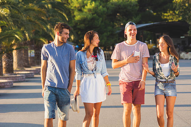 istock Friends having fun outdoors 512085327