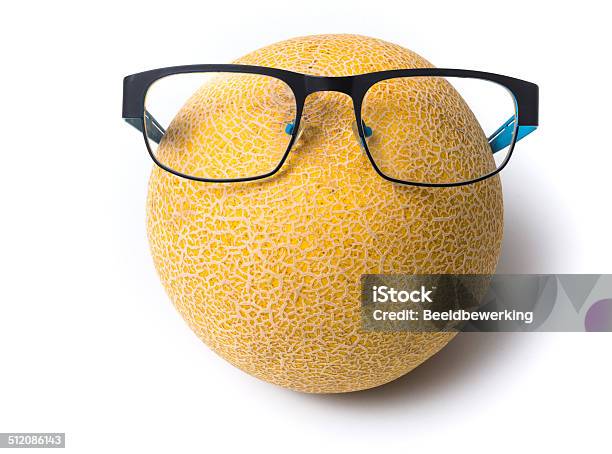 Melon Head Blue Stock Photo - Download Image Now - Circle, Fashion, Fruit