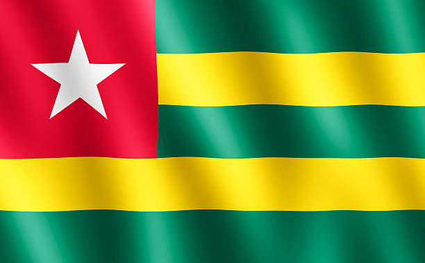 istock Flag of Togo waving in the wind 512094544